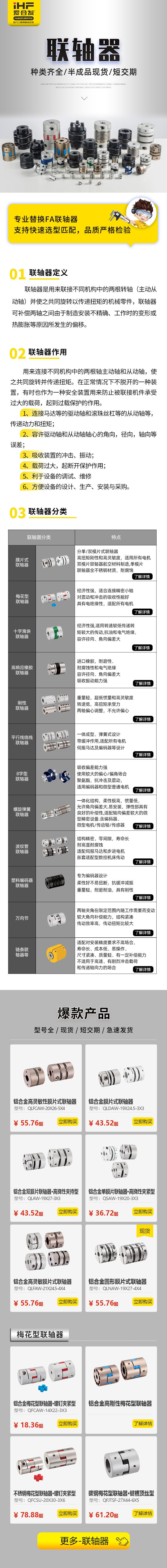 合發(fā)齒輪：這些聯(lián)軸器您都認識嗎？